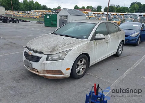 2013 Chevrolet Cruze 1Lt Auto из США, поврежденный, VIN 1G1PC5SB6D7130582